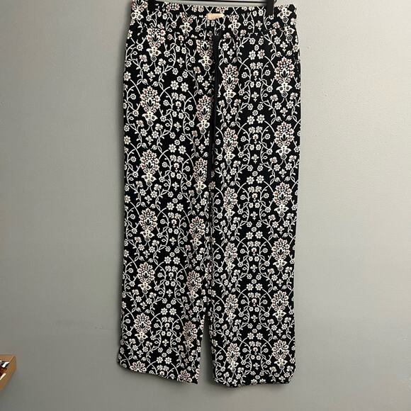 LOFT Drawstring Wide Leg Pants - Picture 1 of 2